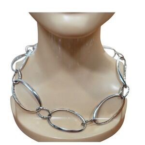 John Hardy Sterling Silver 925 Kali Classic Chain Oval Link Chain Necklace 76g